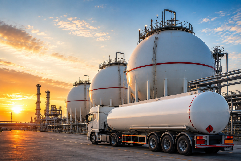 LPG storage and international energy trade